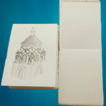 Notepads in Amalfi handmade paper. 100% cotton sheets ideal for architectural drawing