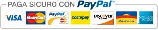 Carte di credito accettate