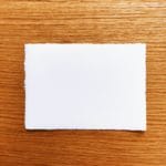 Invitations for reception made with white Amalfi paper cardstock. Size 11x9 cm.
