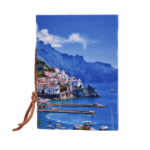 Hand-bound notebook in amalfi paper