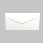 Envelope dl size in ivory color Amalfi handmade paper. Size 11x22