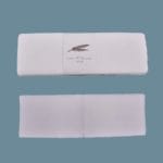 Folding cards made of Amalfi handmade paper with ivory color.