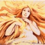 Segnalibro in carta di Amalfi con illustrazioni dell'artista toscano Luca Mancini dedicata all' estate.