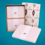 PINK AMALFI PAPER BOX WITH STRAW