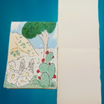 Amalfi cotton paper block with cover of Ravello panorama