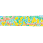 Bookmark personalized with your images on Amalfi handmade paper