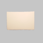 Pink ivory Amalfi paper card. Size 11x9