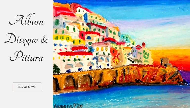 Immagine utilizzata nella home page per la categoria di supporti per uso artistico