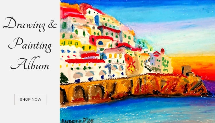 Immagine utilizzata nella home page per la categoria di supporti per uso artistico