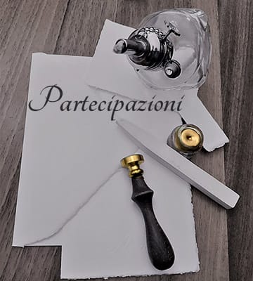 Immagine della pagina principale dedicata alla sezione Partecipazioni in carta di Amalfi
