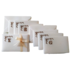 Amalfi paper stationery with personalized letterhead
