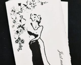 Biglietti di auguri finemente decorati su carte di alta qualità