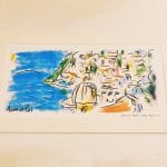 Collezione d'arte de Lo Scrigno di Santa Chiara. In questo dipinto è rappresentato un panorama della cittadina costiera Positano.