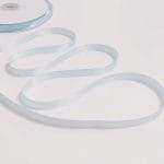 Blue ribbon in double satin for closing and sealing wedding invitations in Amalfi paper