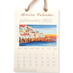 Calendario artistico da muro 2023 realizzato con i dipinti de Lo Scrigno di Santa Chiara