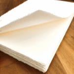 Amalfi cellulose paper sheets. Ivory color, available in different weights and sizes