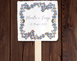 Ventagli matrimonio in carta a mano di Amalfi.
